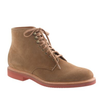 J.Crew Kenton Suede Plaintoe Boots in Brown for Men | Lyst