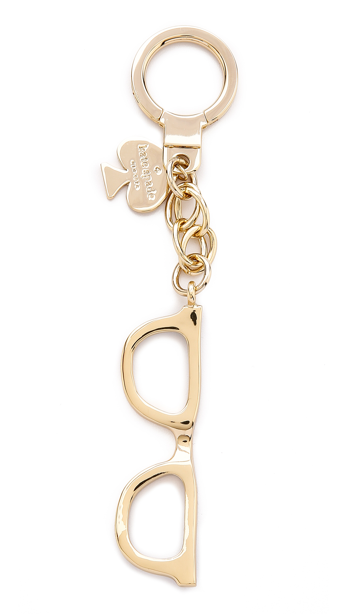 Kate spade Goreski Glasses Keychain Black in Black Lyst