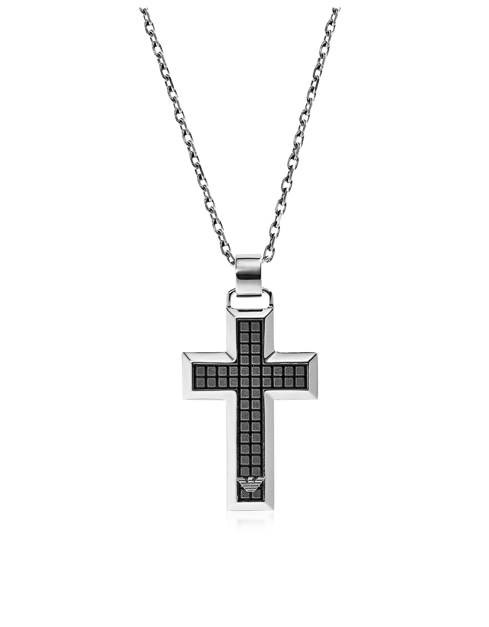emporio armani cross necklace