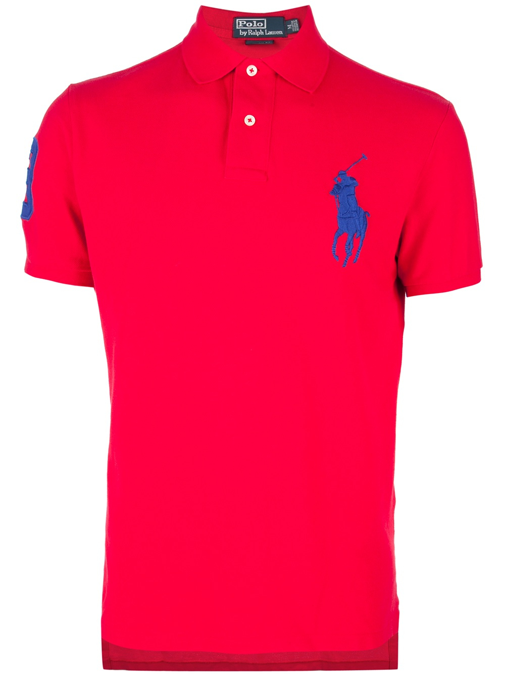 red polo ralph lauren shirt