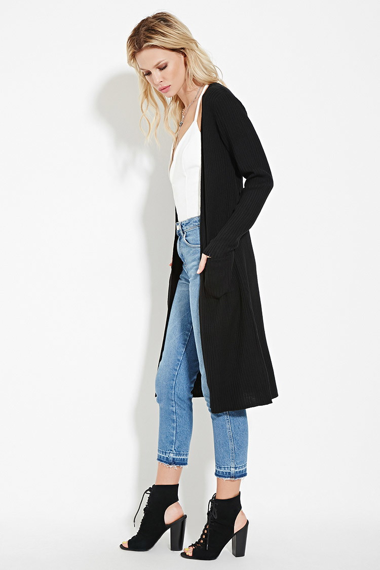 open front cardigan forever 21