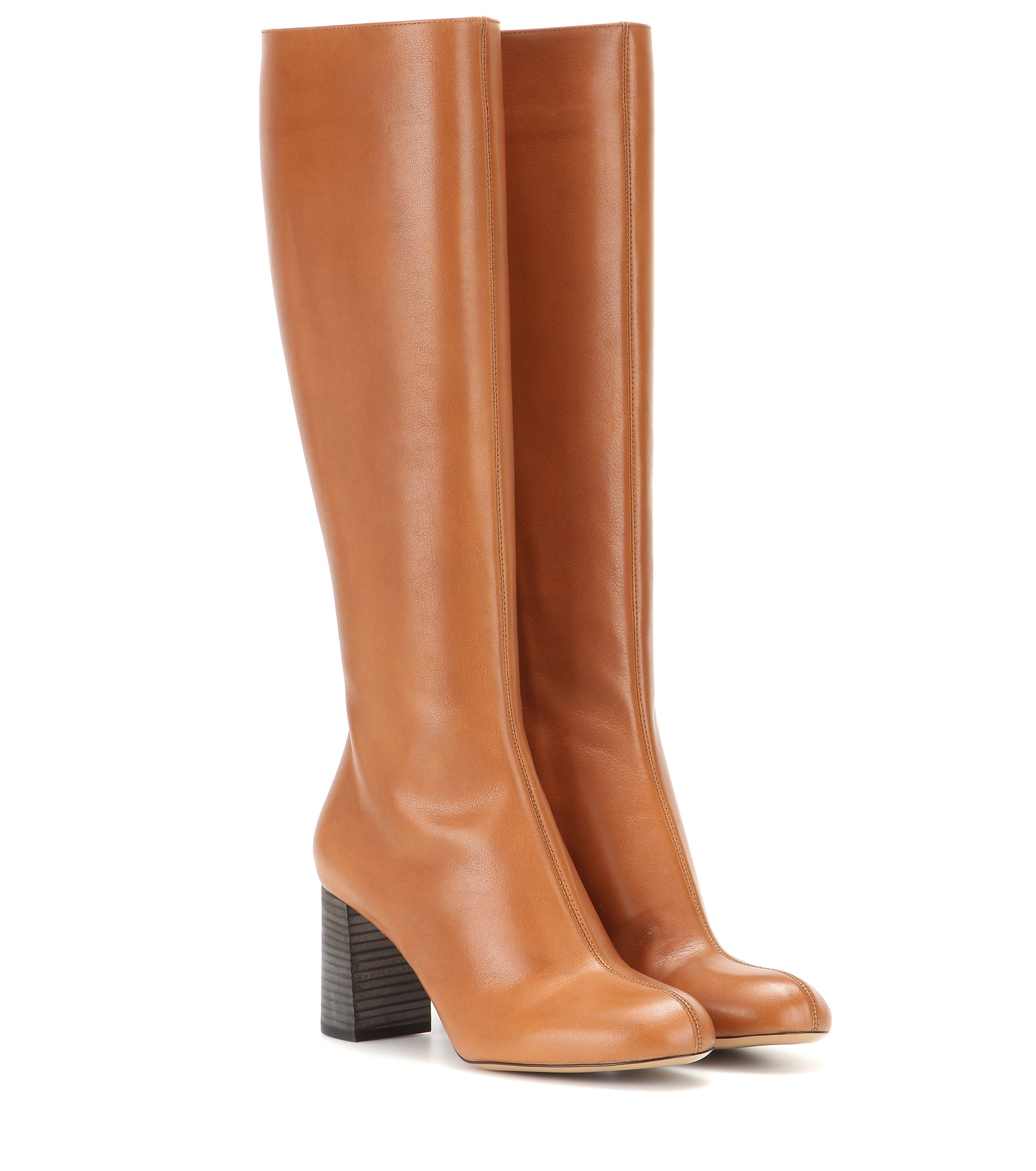 chloe tan boots