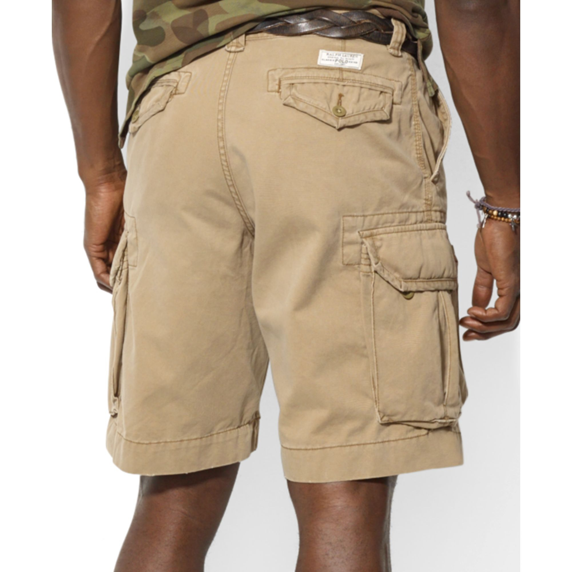 ralph lauren mens cargo shorts