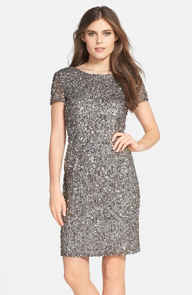 adrianna papell sheath dress