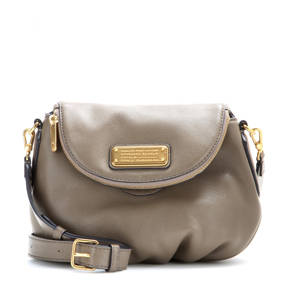 Marc By Marc Jacobs Mini Natasha Leather Shoulder Bag in Brown - Lyst