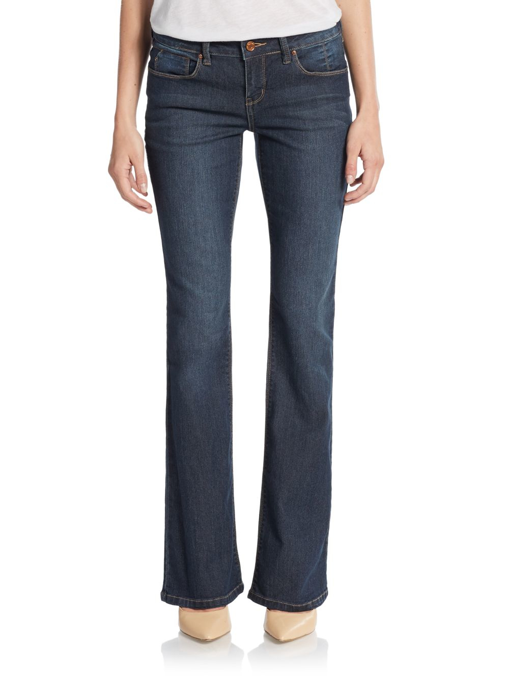 Lyst - Sold Design Lab Virtual Bootcut Jeans in Blue
