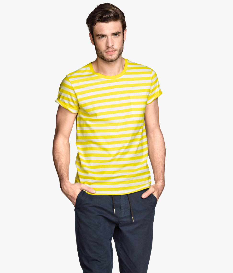h&m striped shirts
