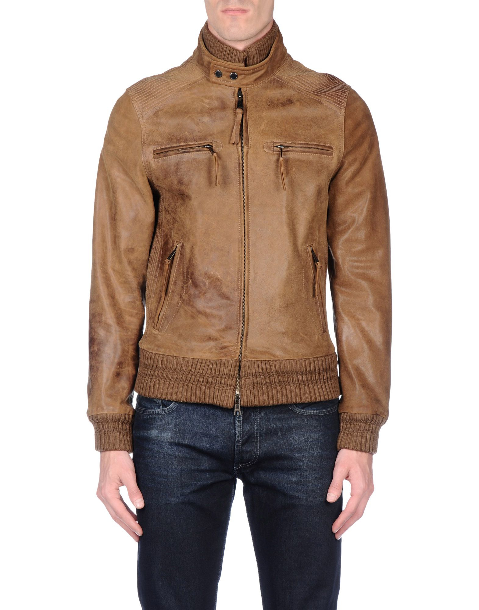 Massimo Rebecchi Jacket in Brown for Men - Lyst