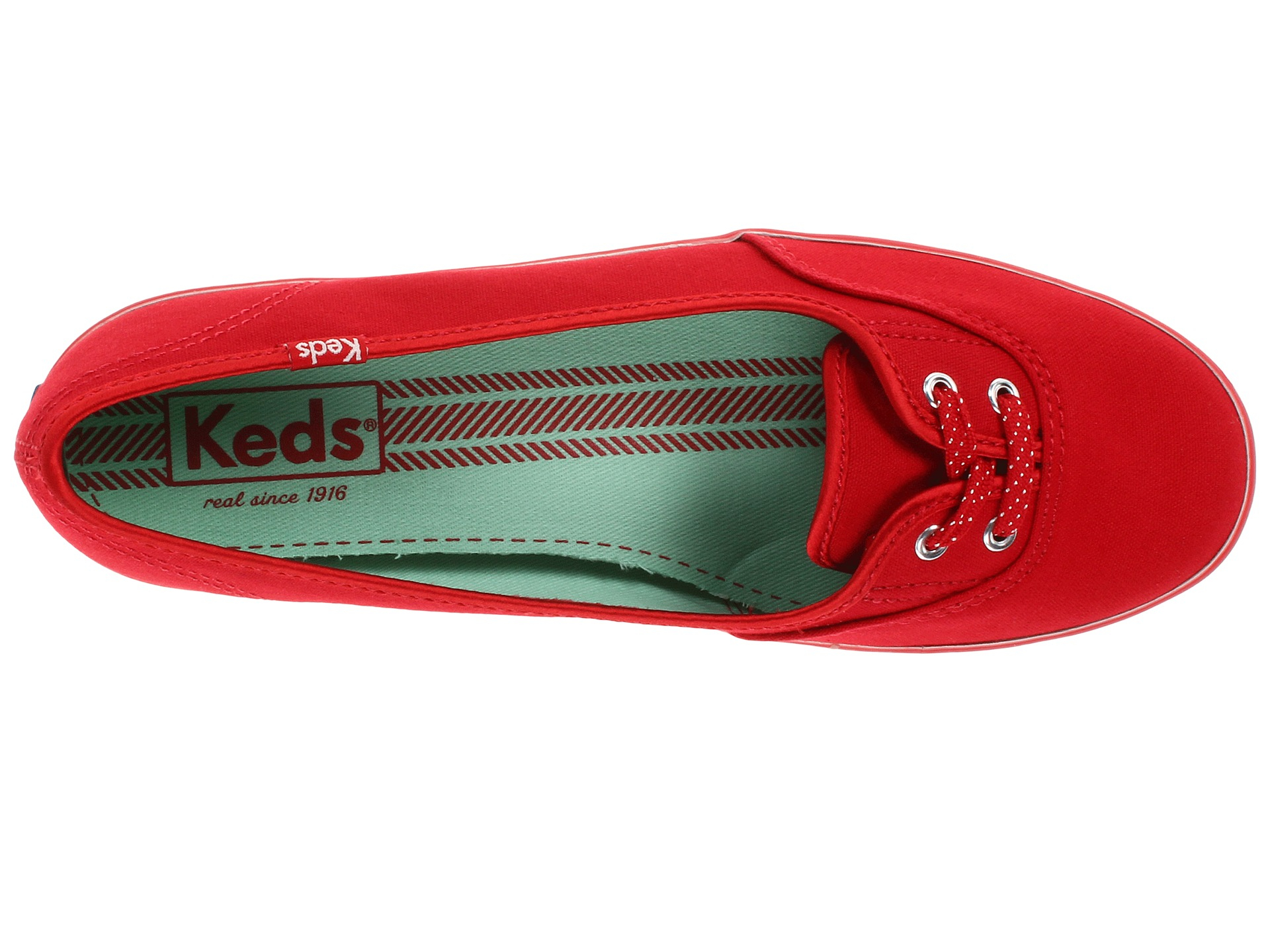 keds teacup red