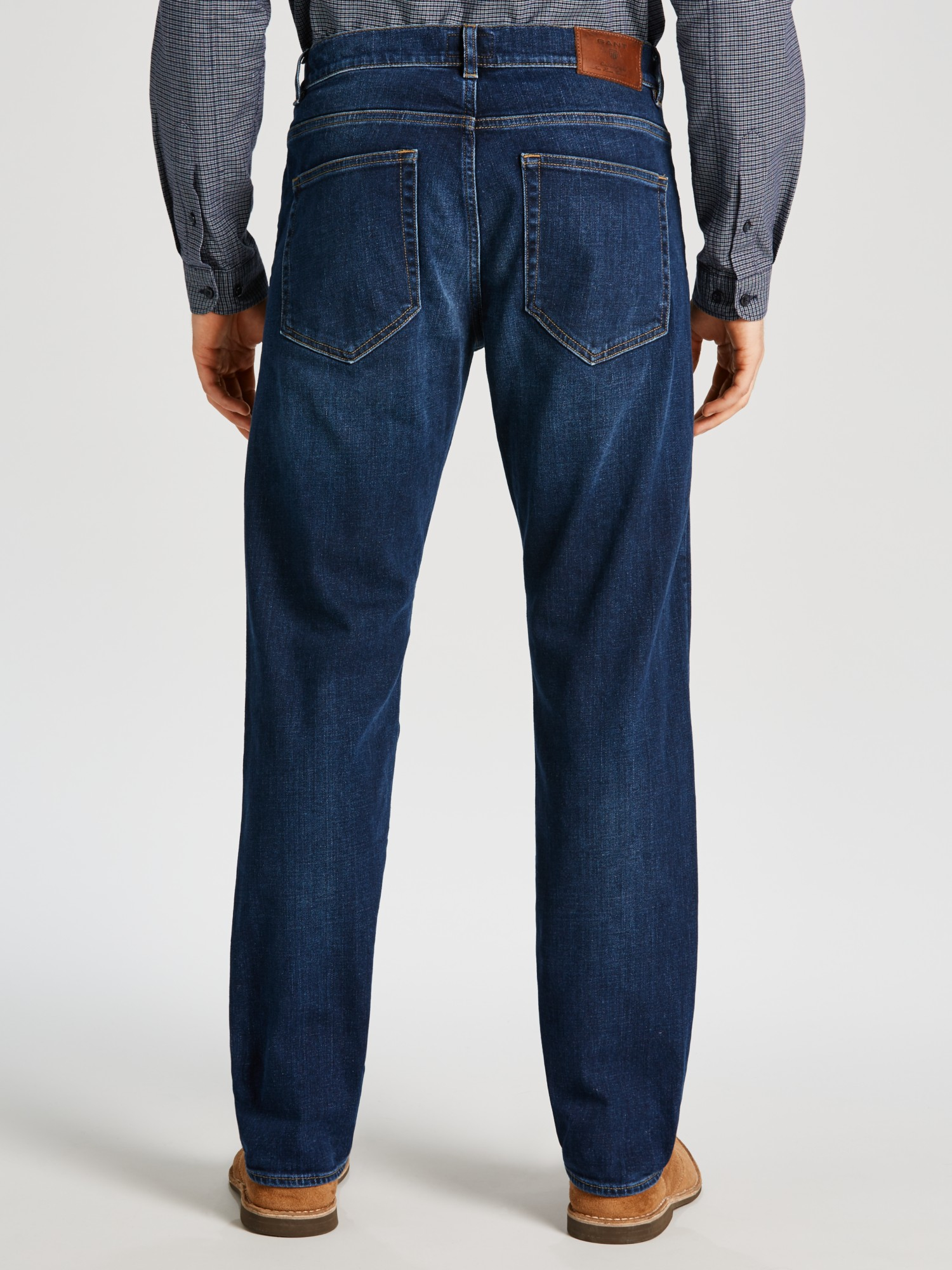 GANT Tyler Straight Jeans in Blue for Men | Lyst UK