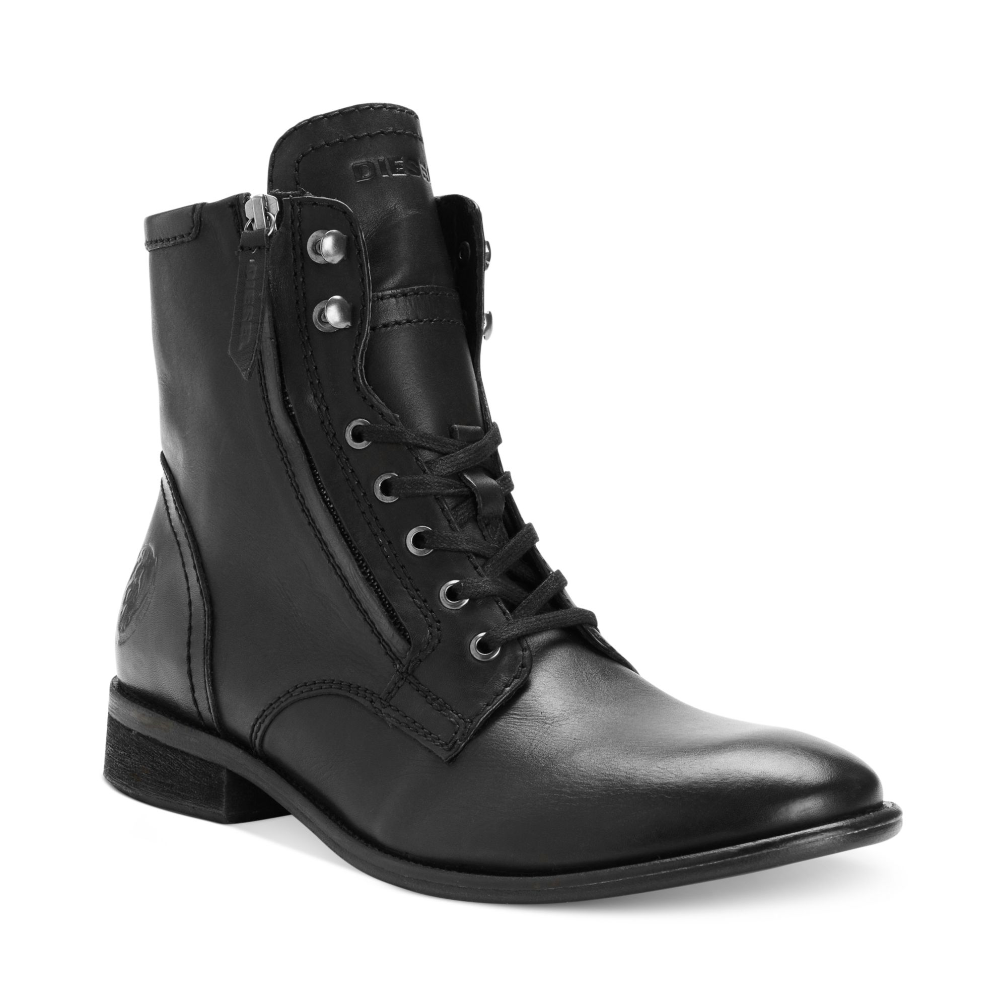 Diesel Pataboot 'the Pit' Boots in Black for Men | Lyst