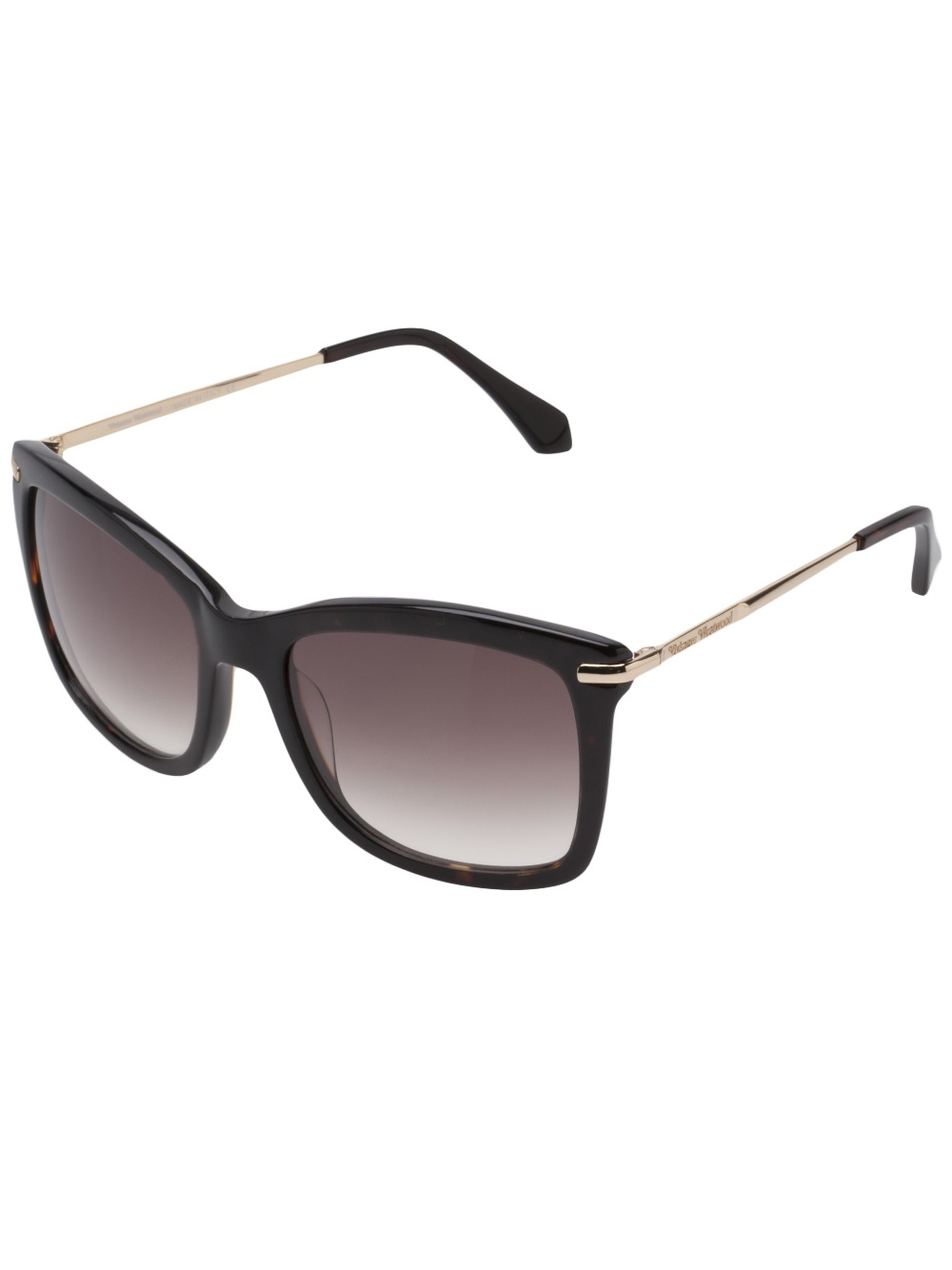 Lyst Vivienne Westwood Gradient Sunglasses in Black