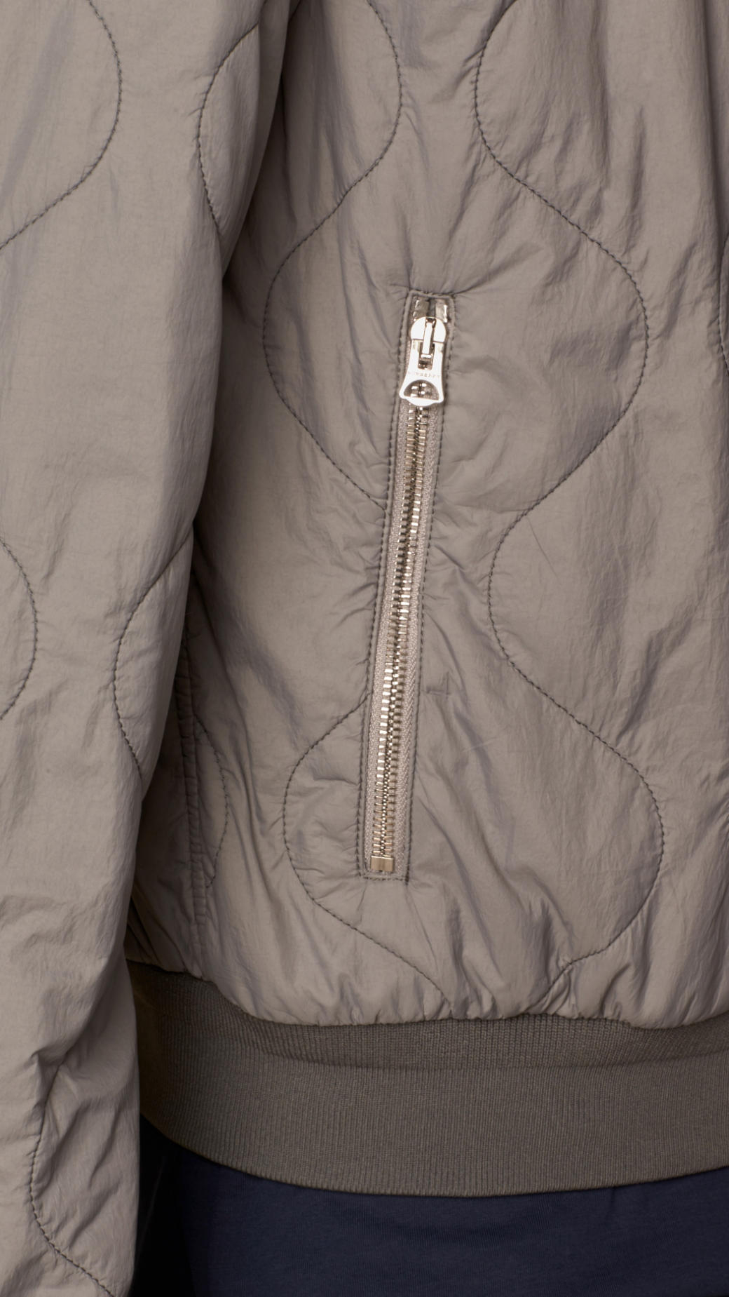 burberry grey bomber jacket