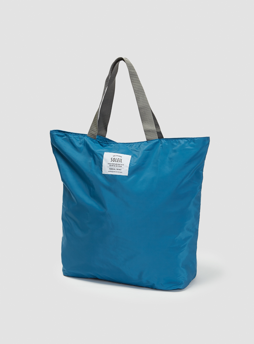 Lyst Weekend Er Packable Tote Bag Blue In Gallery