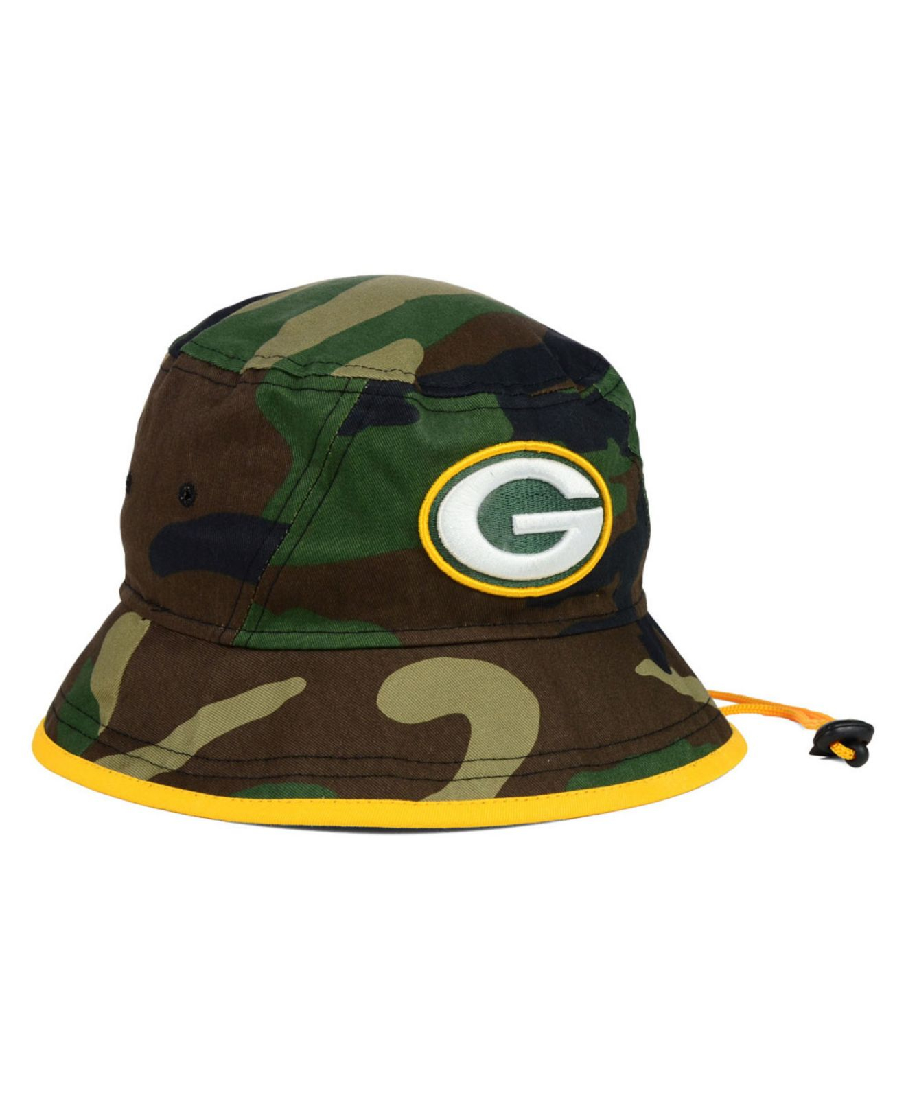 KTZ Green Bay Packers Camo Pop Bucket Hat for Men Lyst