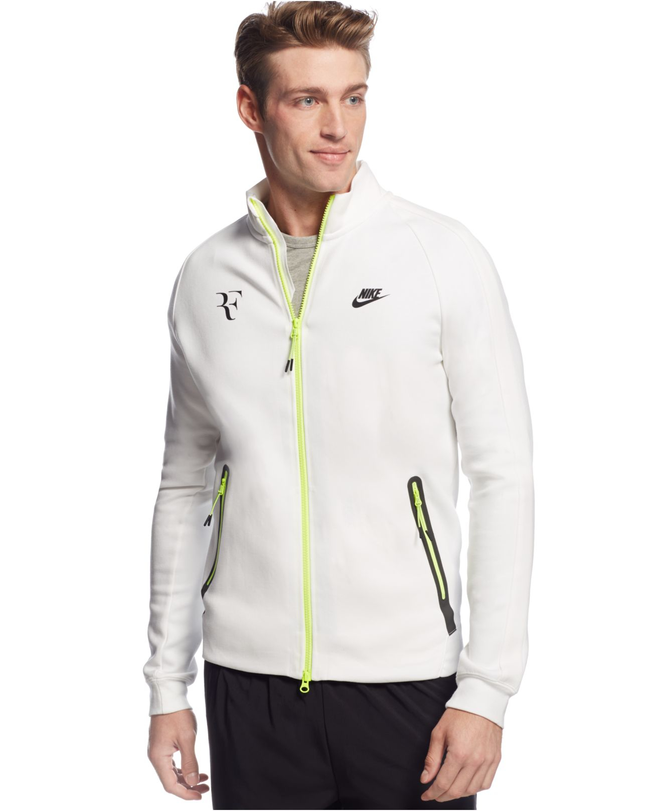 Nike Premier Rf N98 Tennis Jacket in Blue for Men - Lyst