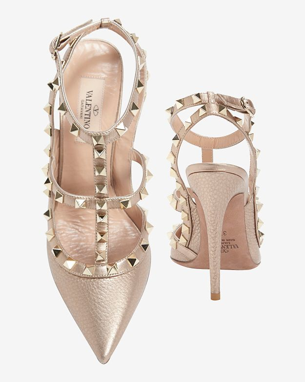 rose gold valentino rockstud