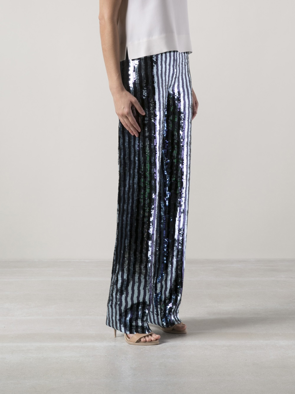 royal blue sequin pants