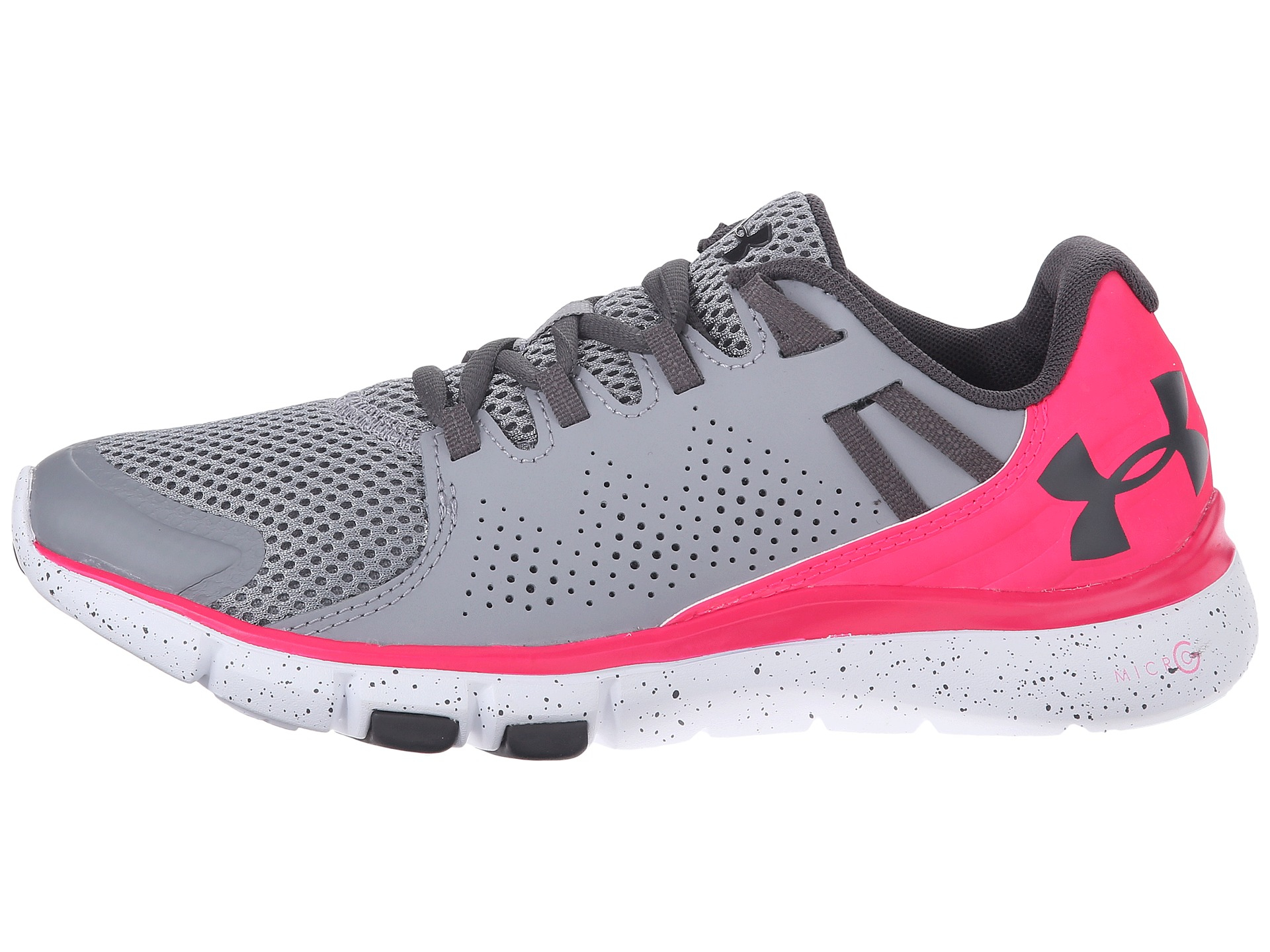 under armour micro g pink