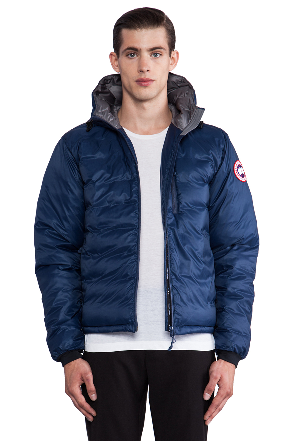 Canada Goose Synthetic Lodge Hoody in Blue for Men - Lyst
