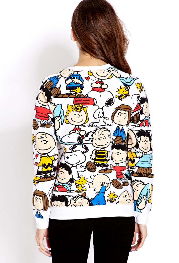 peanuts sweatshirt forever 21