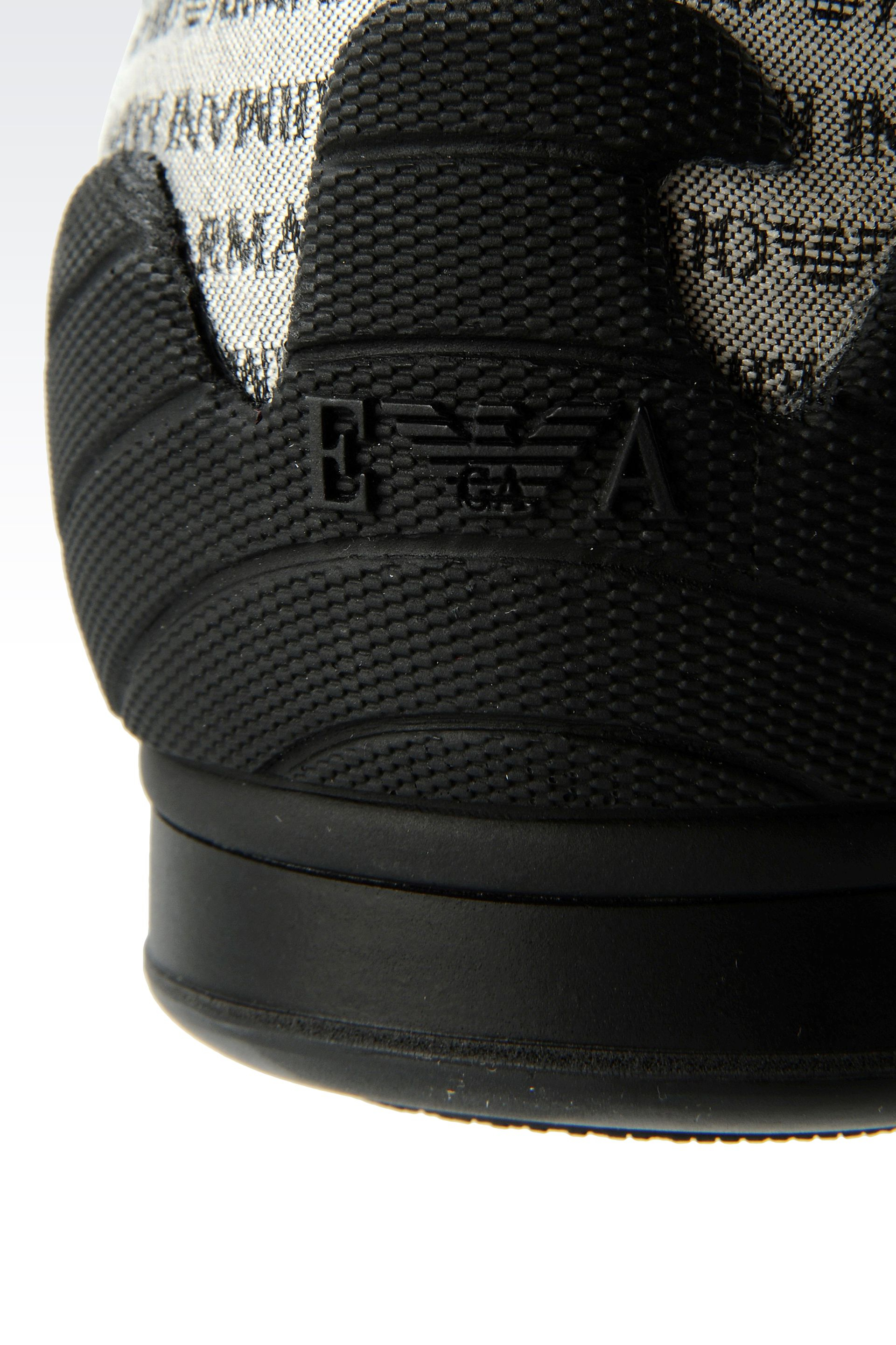 armani grey trainers