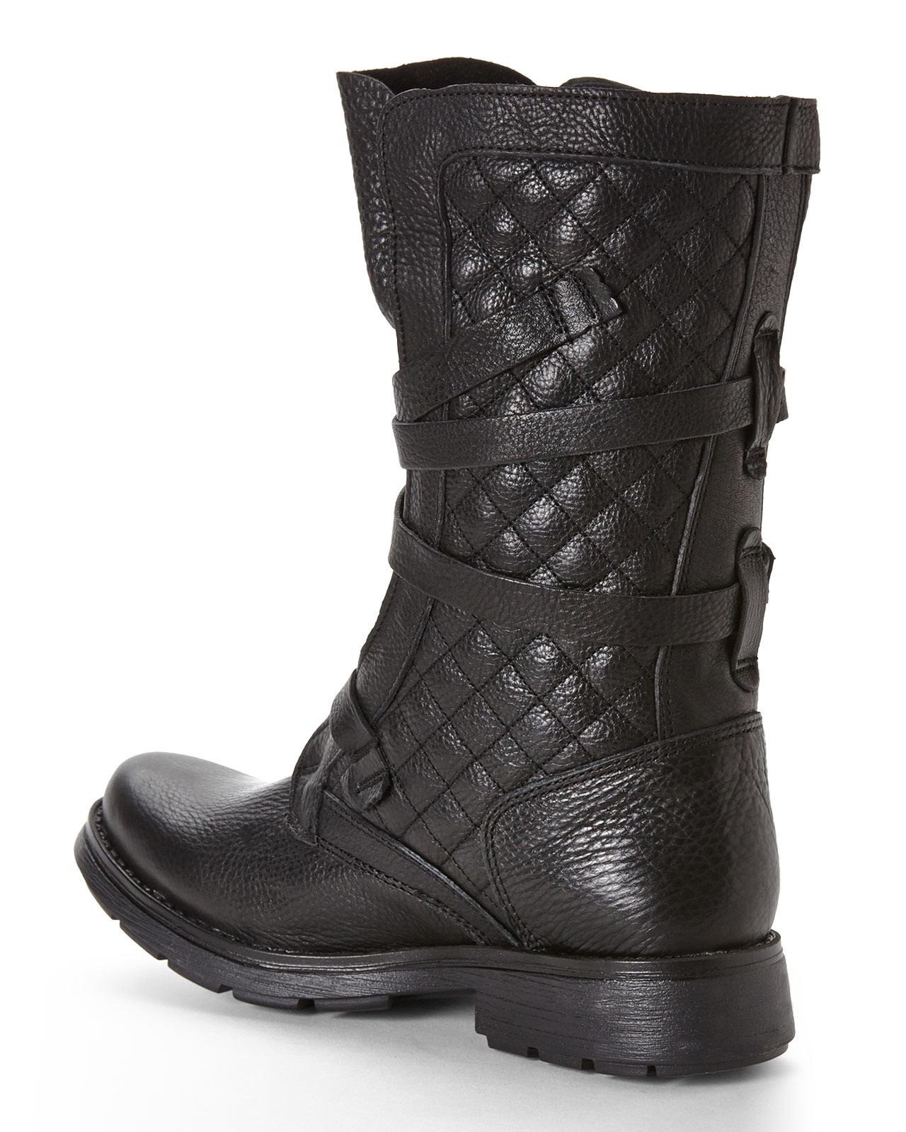 steve madden quilted boots