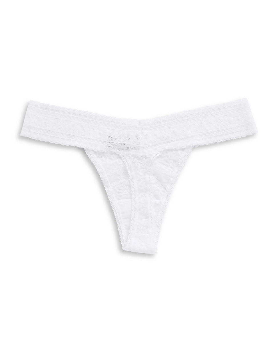 Calvin Klein Leopard-embroidered Lace Thong Panties in White - Lyst
