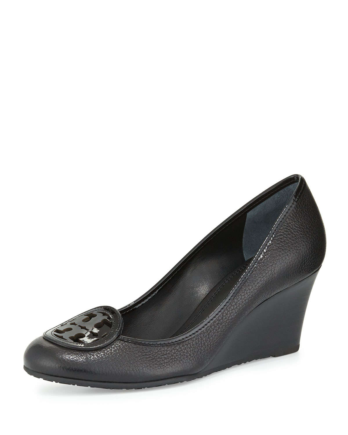 black wedge pump