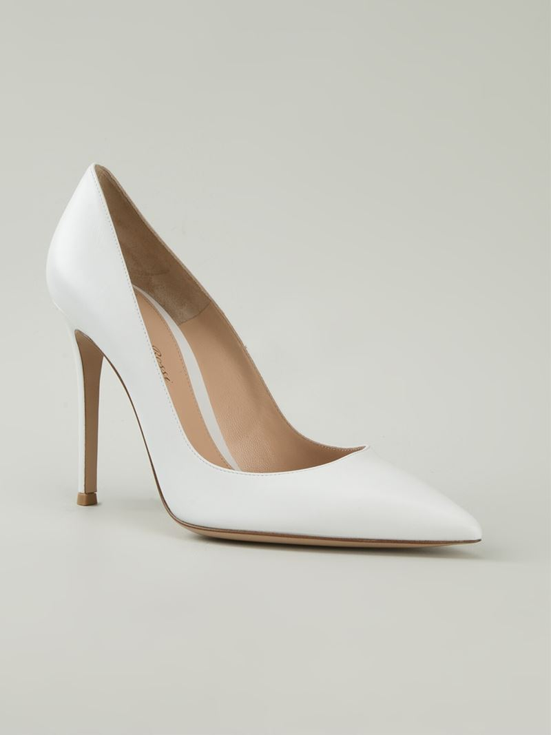 gianvito rossi white plexi