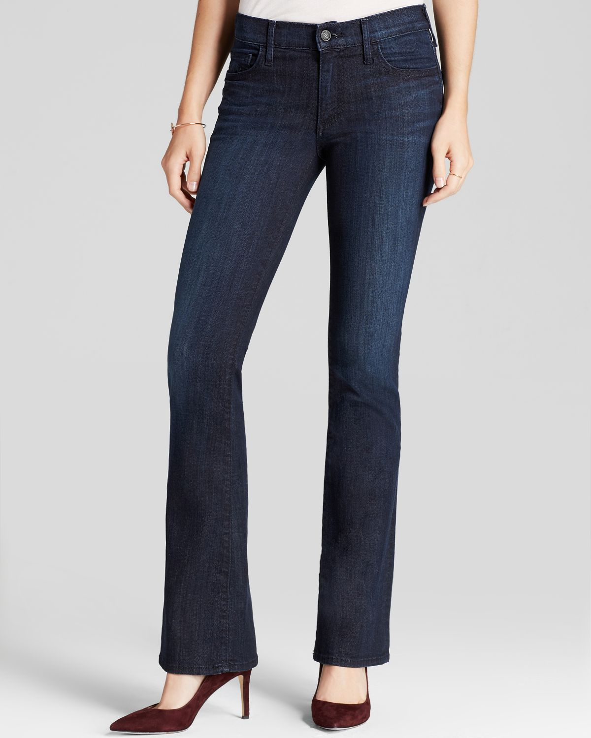 True Religion Jeans - Becca Petite Mid Rise Bootcut In Picassos Blues - Lyst