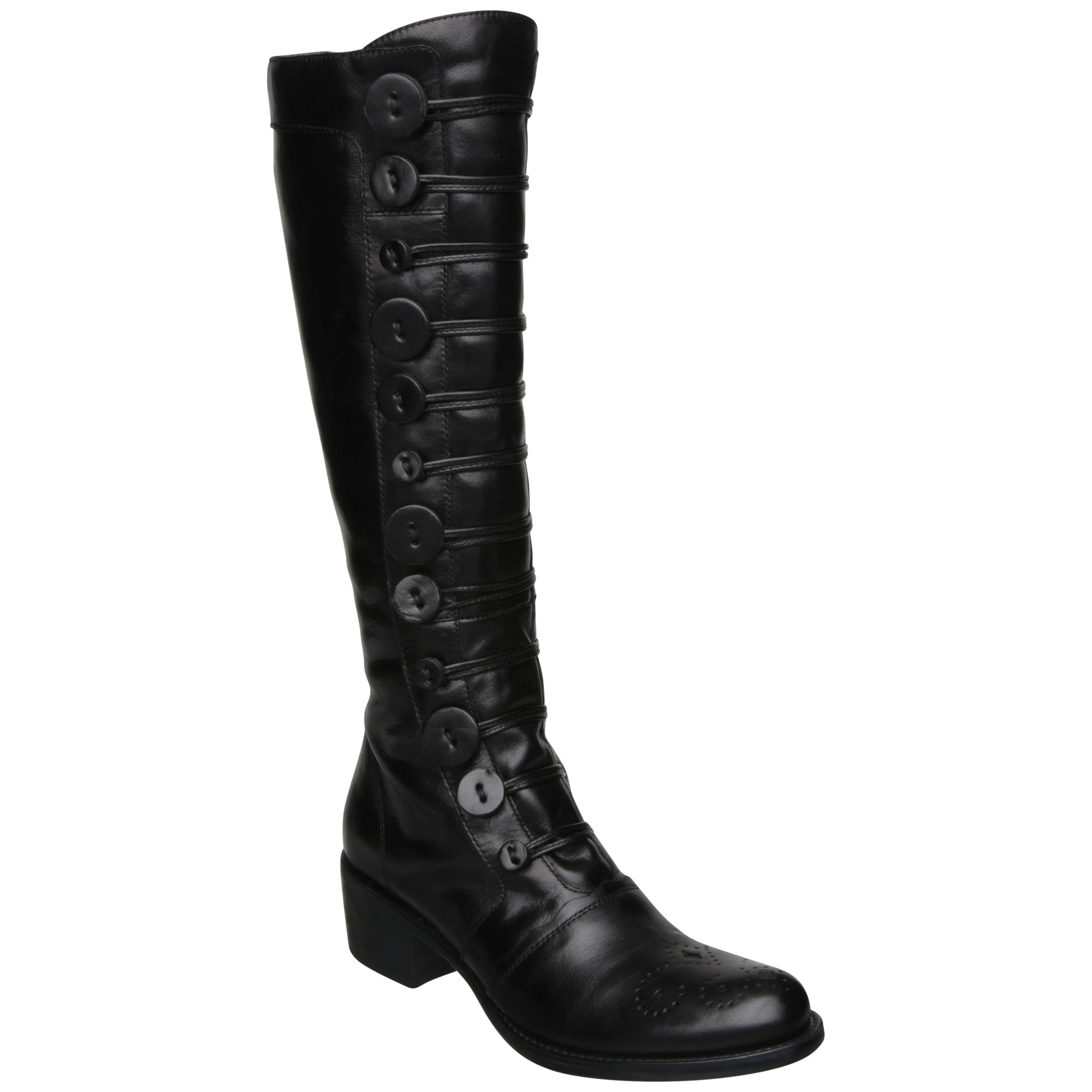 bertie black boots