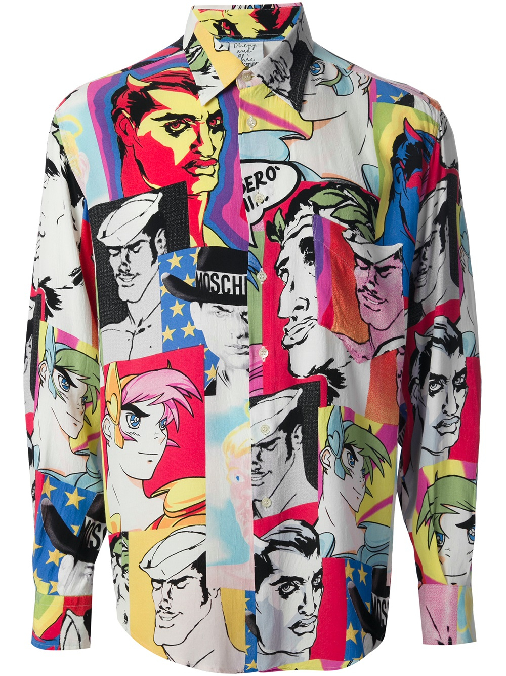 Moschino Manga Print Shirt for Men | Lyst