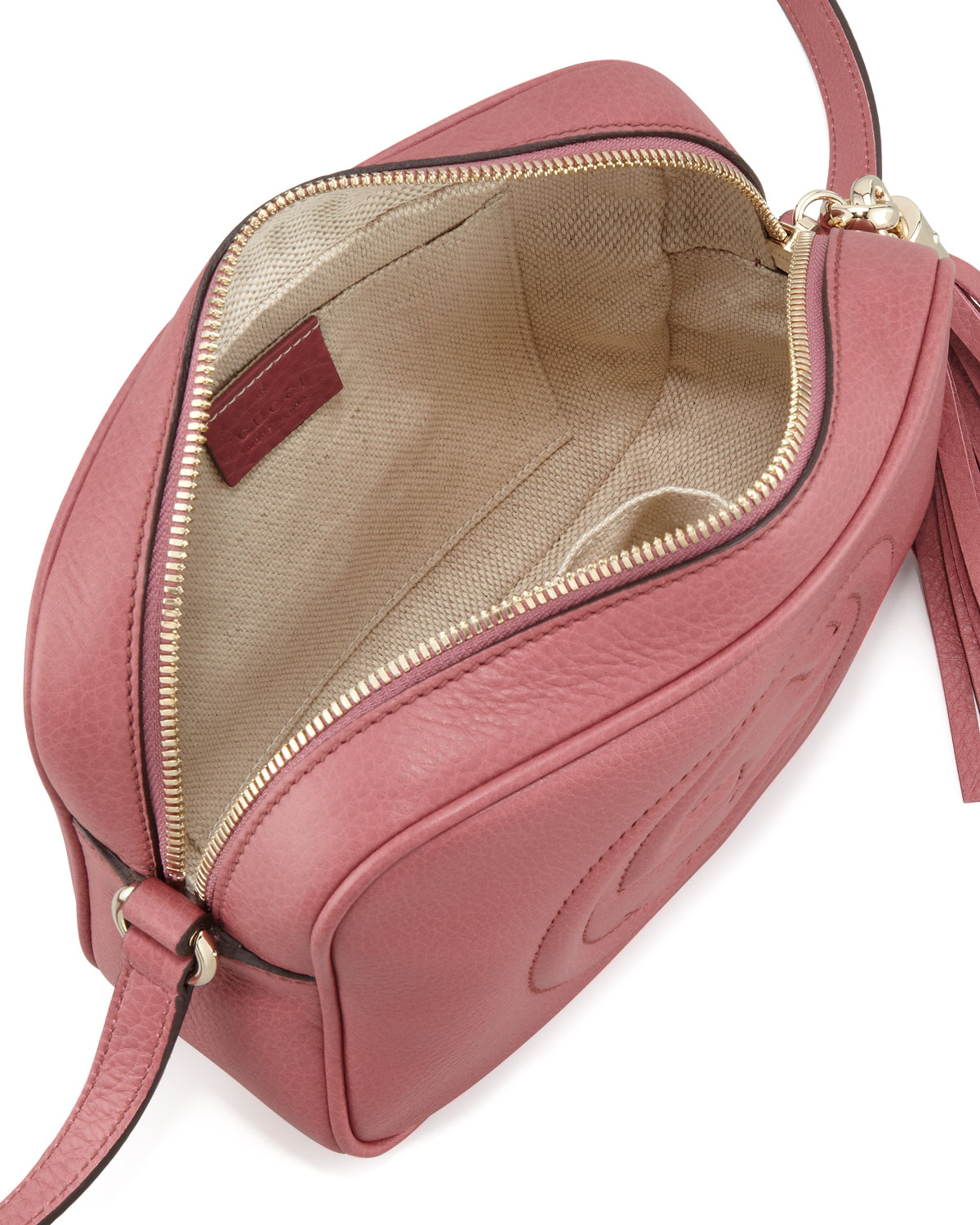 Lyst - Gucci Soho Leather Disco Bag in Pink