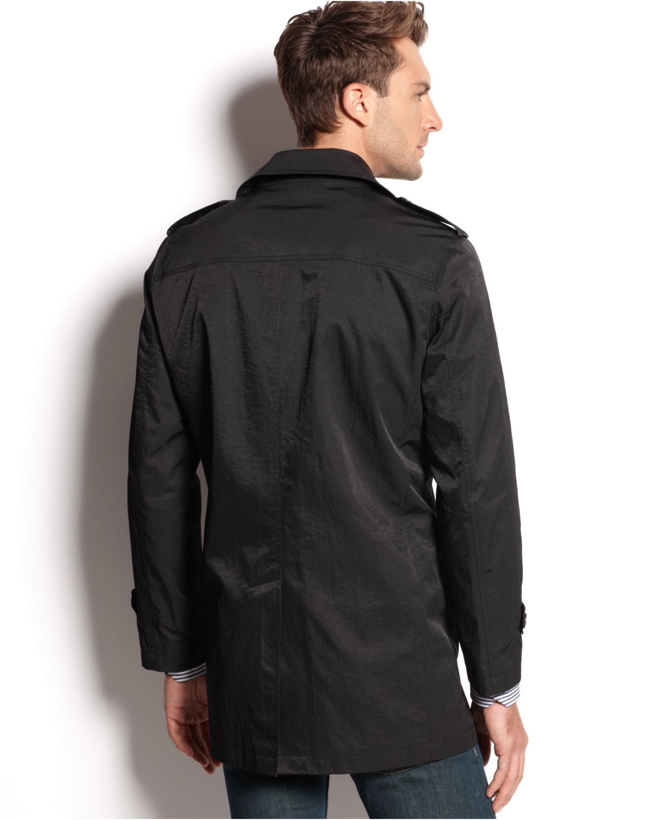 calvin klein men's rain jackets