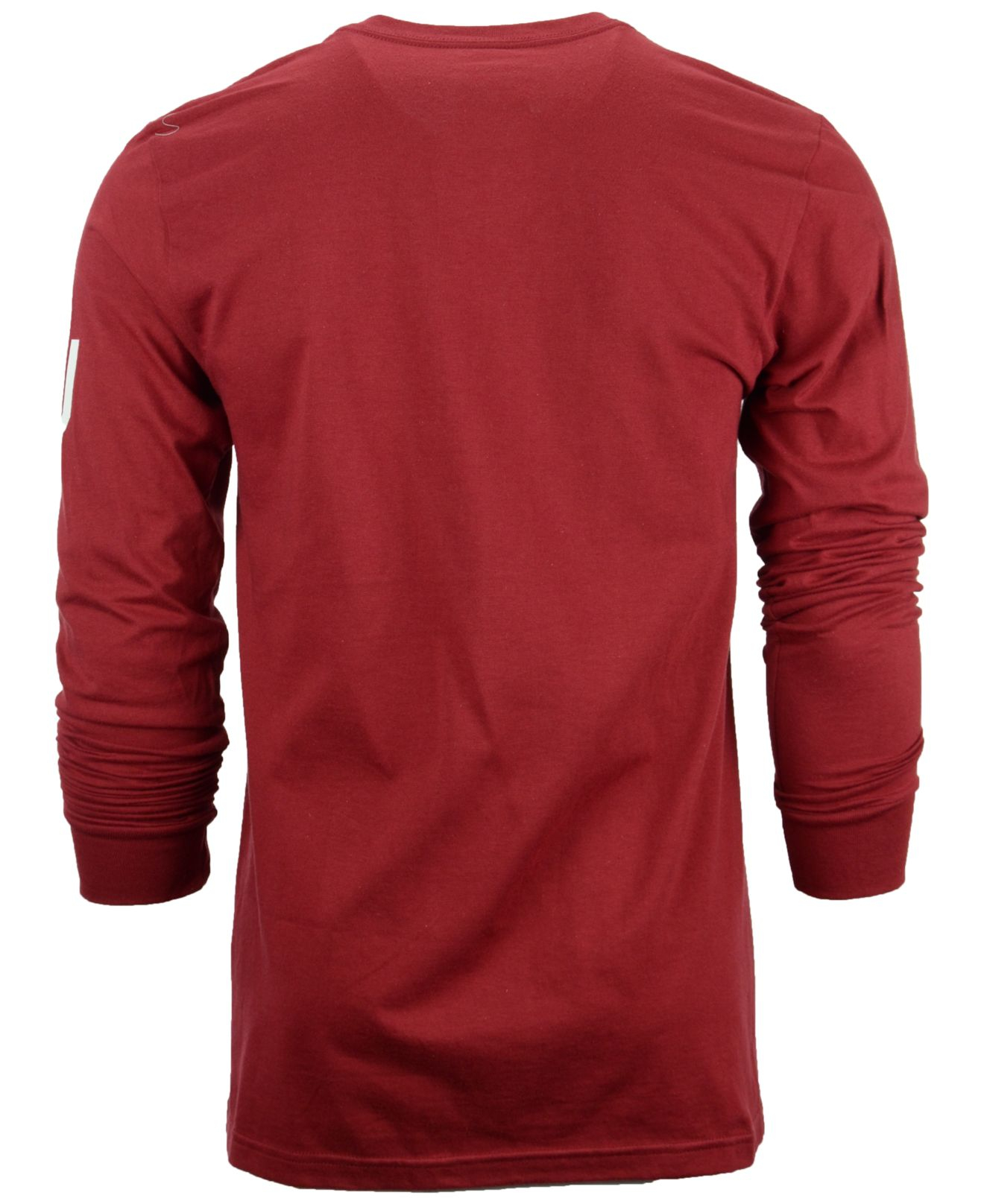 Nike Men'S Long-Sleeve Oklahoma Sooners Resonator T-Shirt in Red for ...