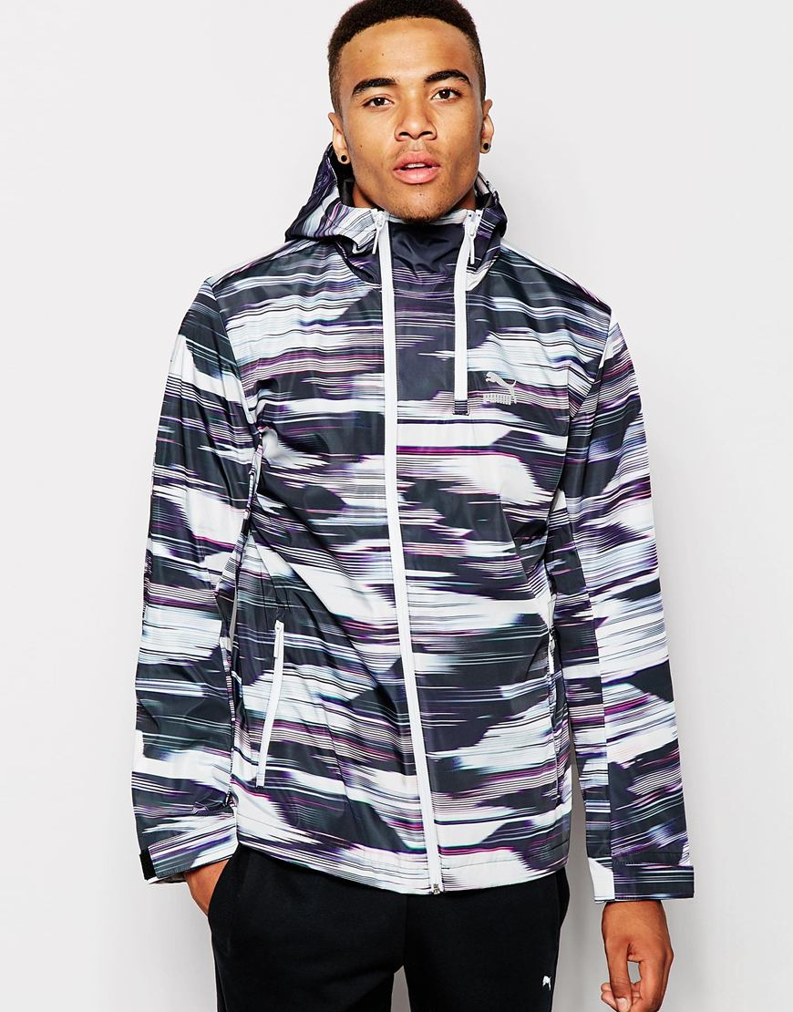 puma windbreaker mens