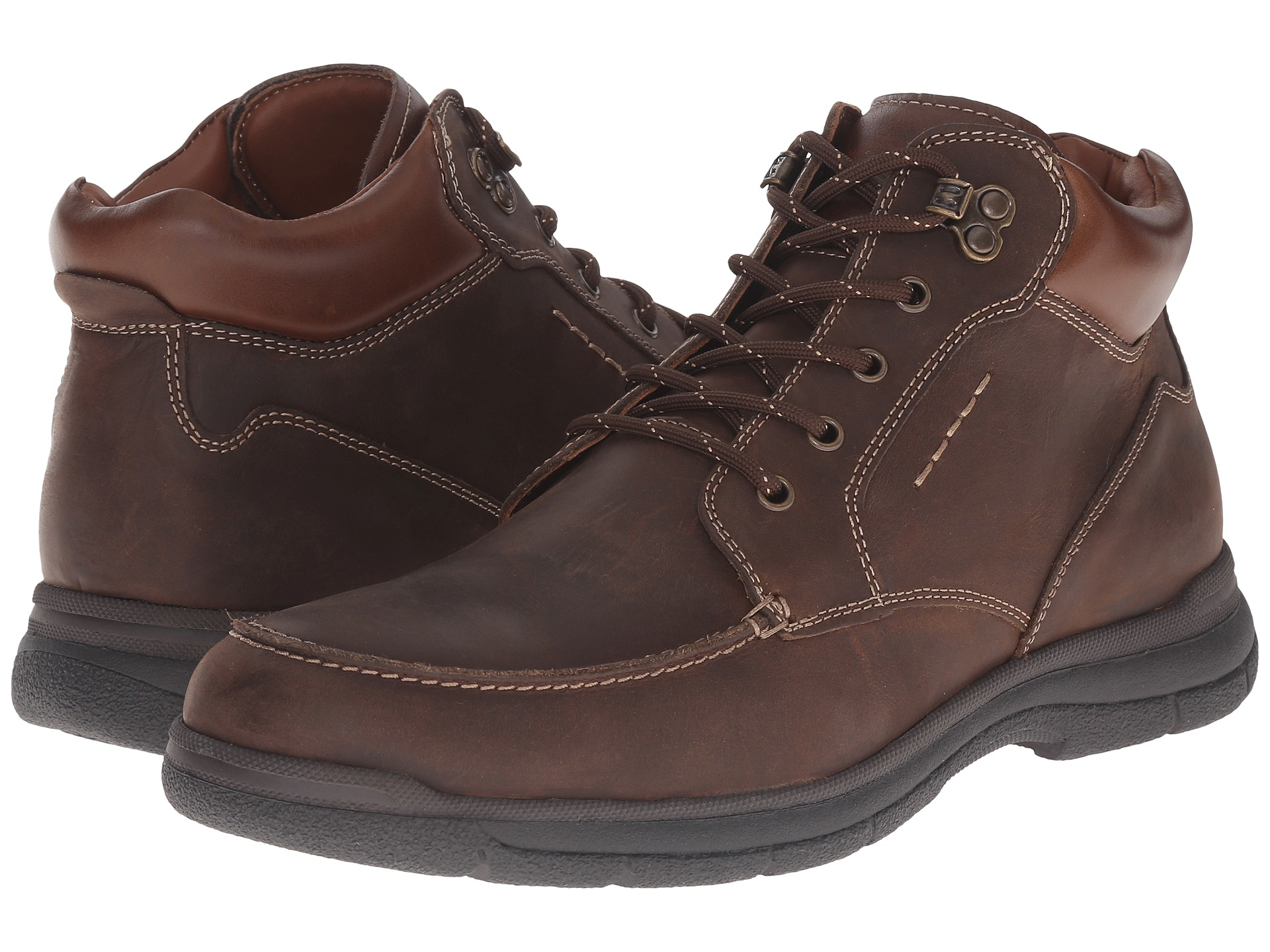 Johnston & Murphy Wickman Moc Toe Boot in Brown for Men - Lyst