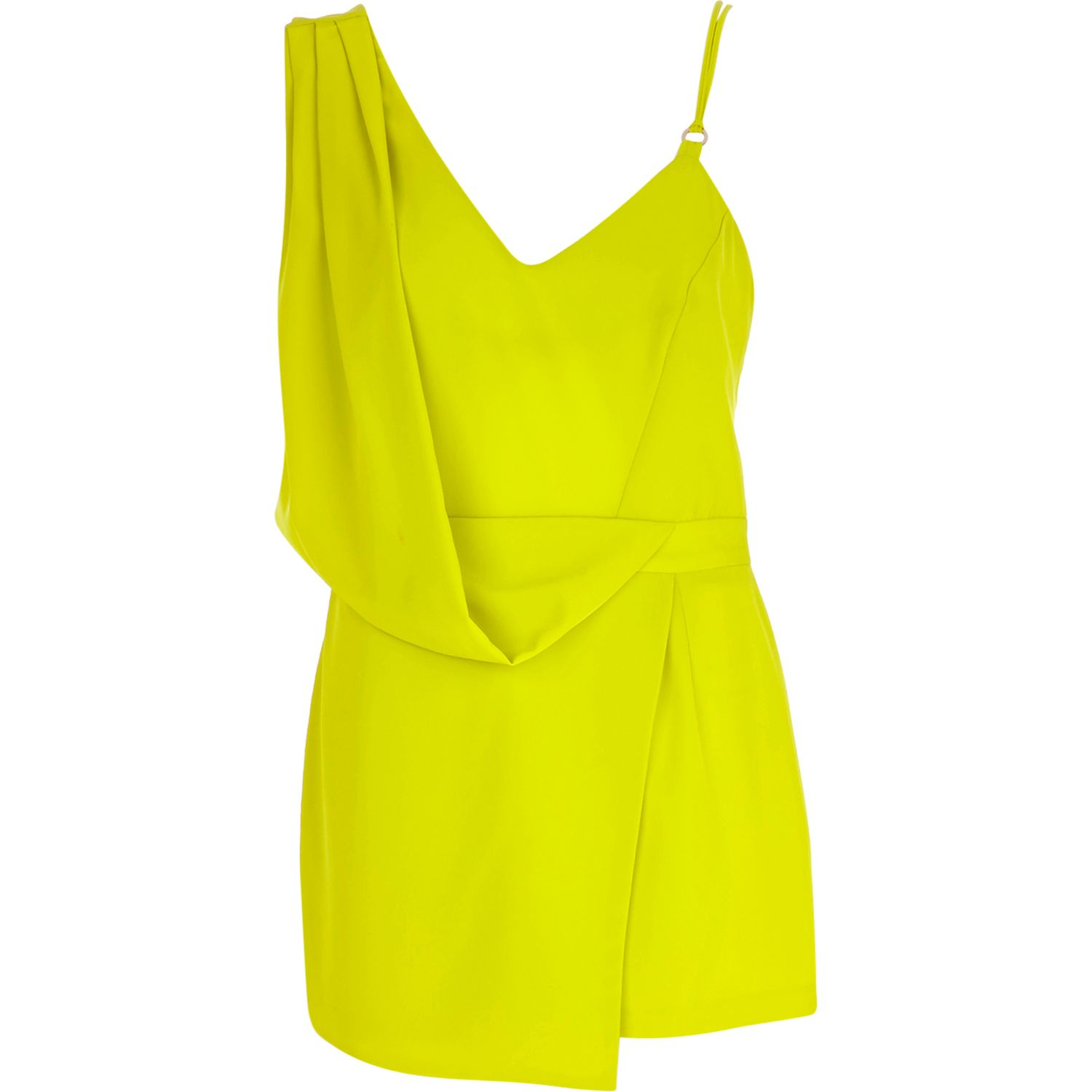 lime green playsuit