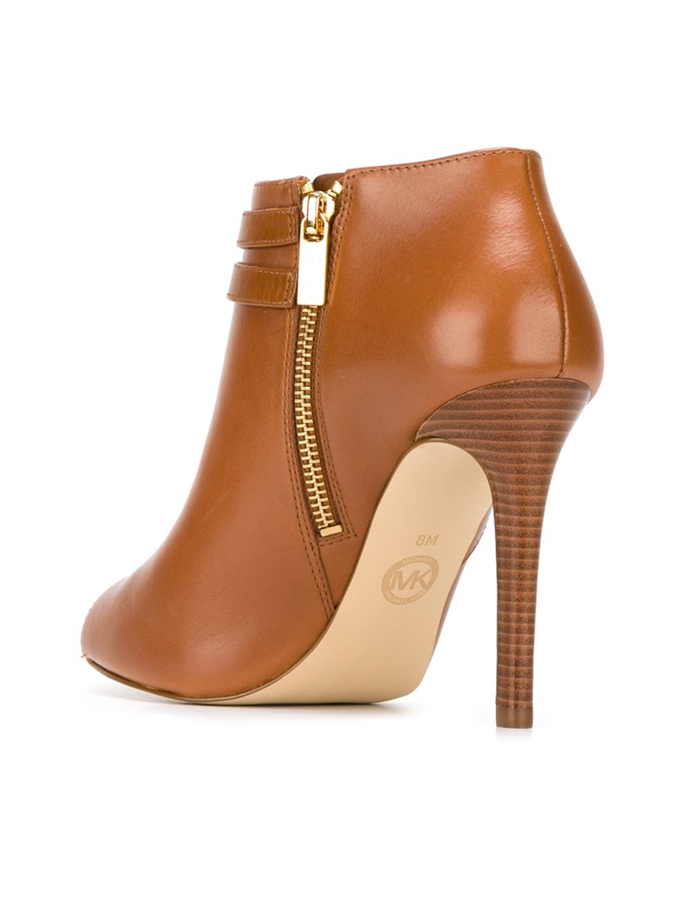 michael kors ankle boots brown