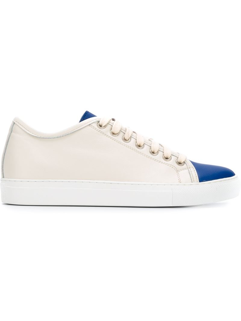 Sofie D'Hoore Leather 'frida' Sneakers in Blue (White) - Lyst
