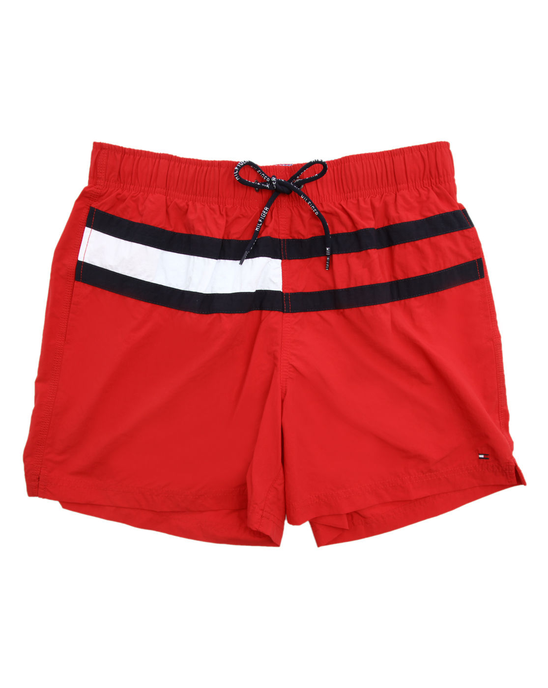 Tommy hilfiger Flag Red Swim Shorts in Red for Men | Lyst