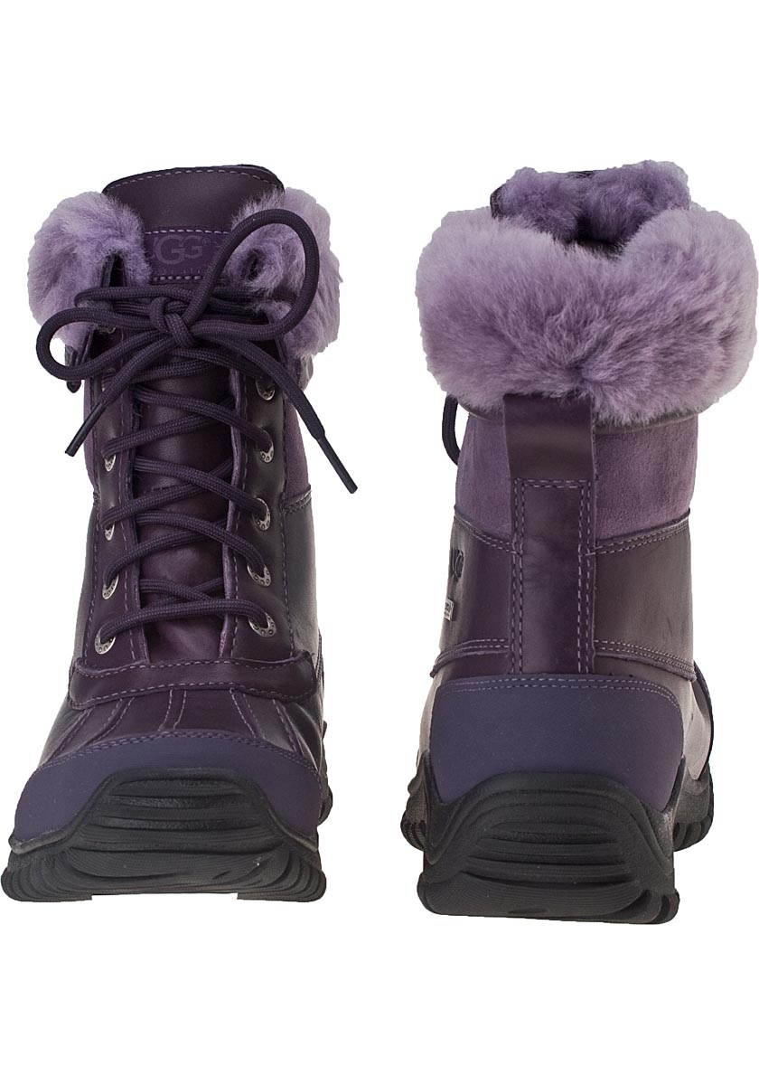UGG Adirondack Ii Snow Boot Blackberry Wine Leather in Purple - Lyst