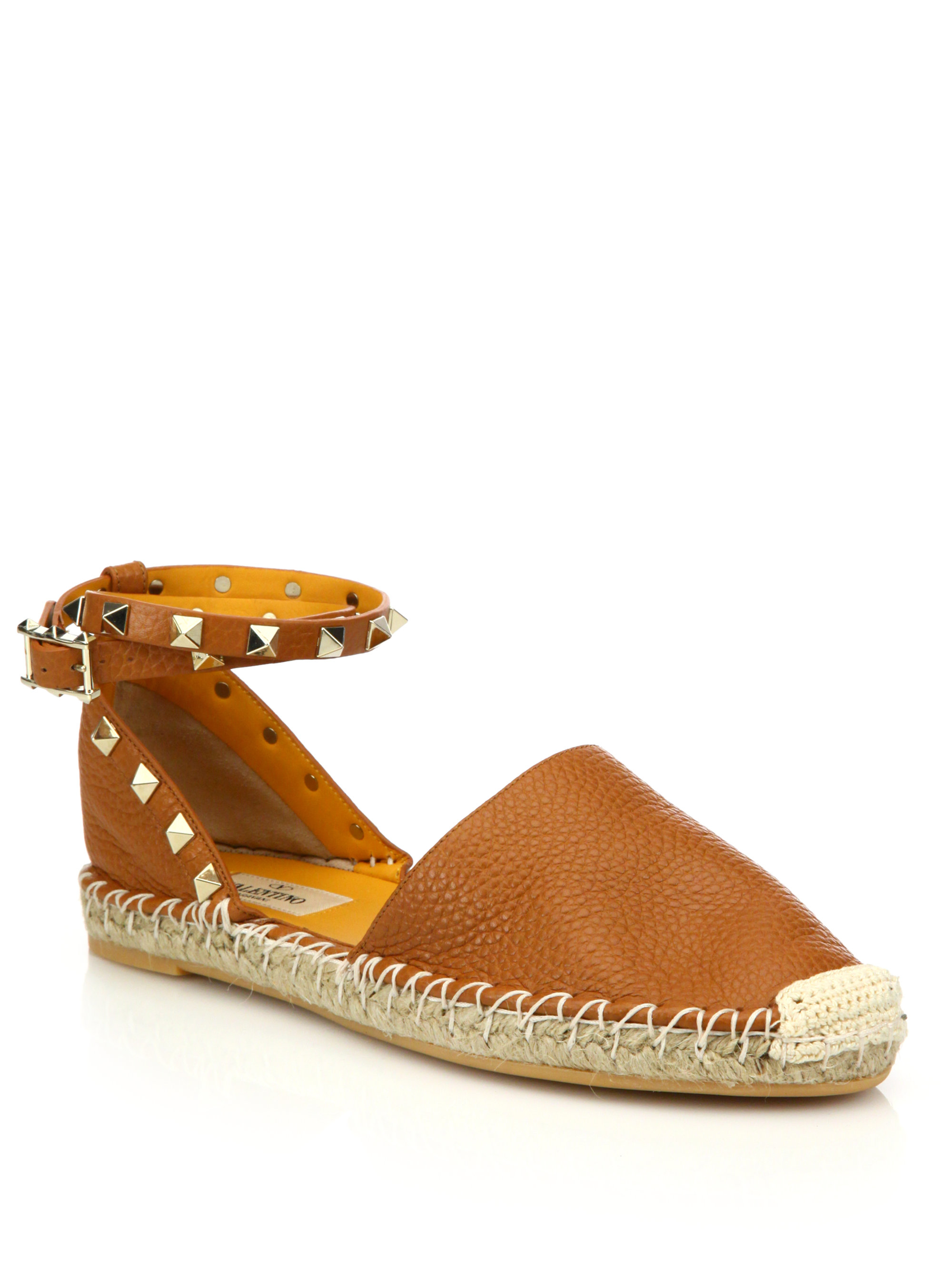 ankle wrap espadrilles flats