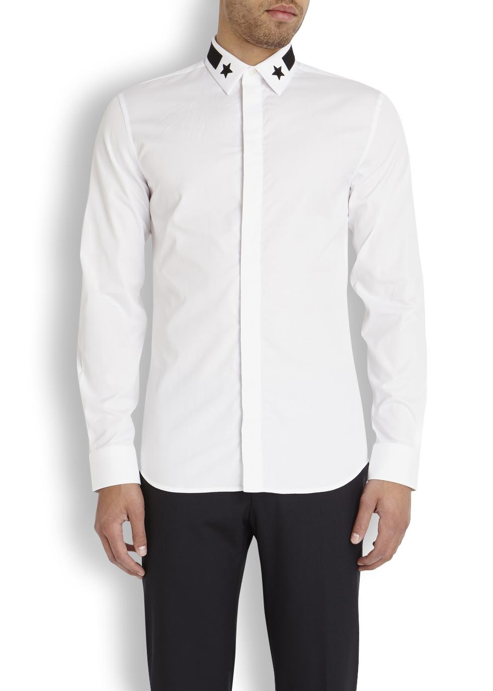 givenchy collar shirt