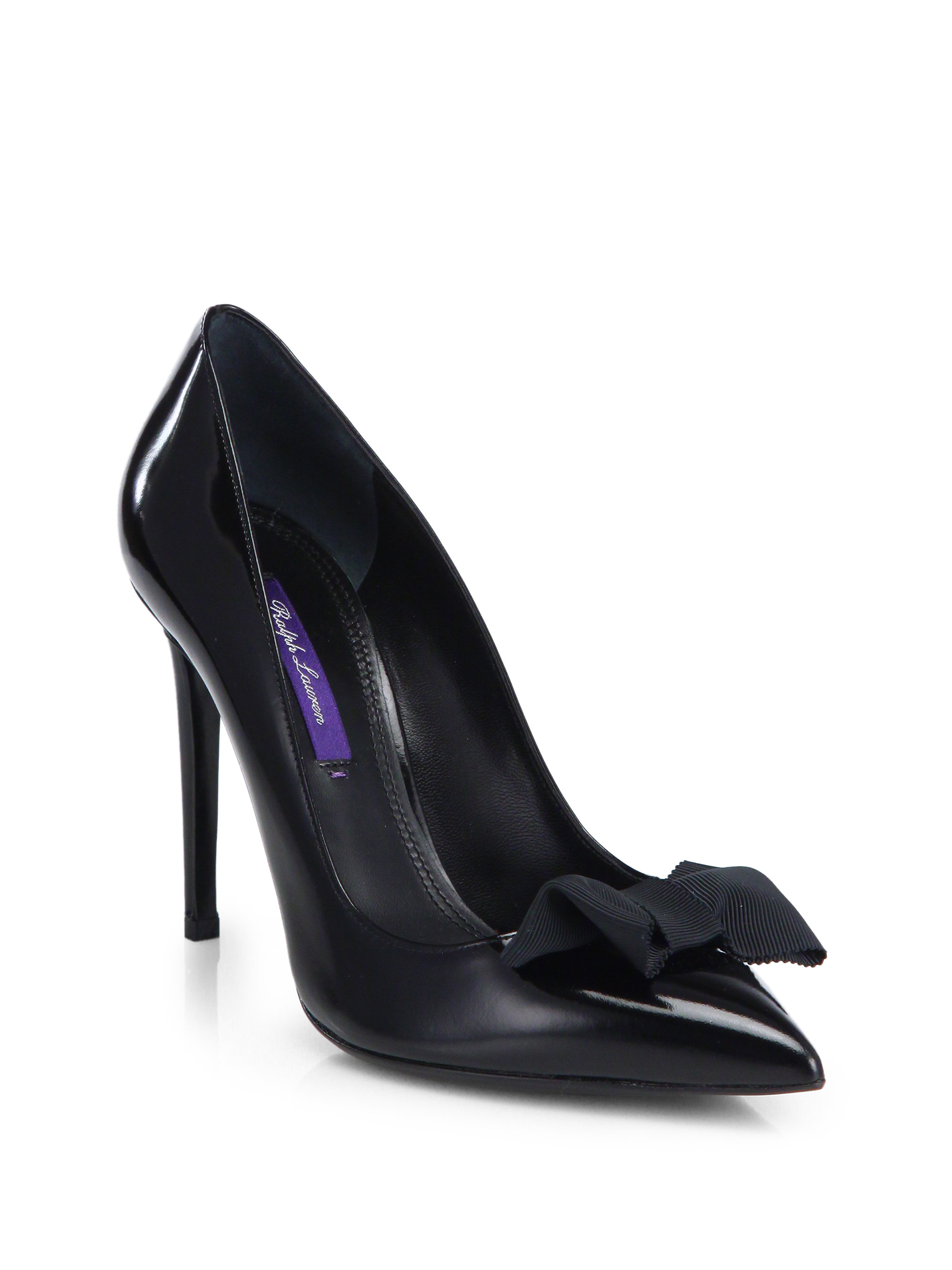 ralph lauren black heels