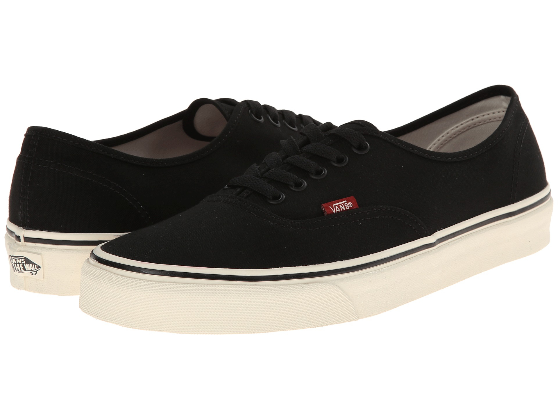 Lyst Vans Authentic In Black lyst vans authentic in black