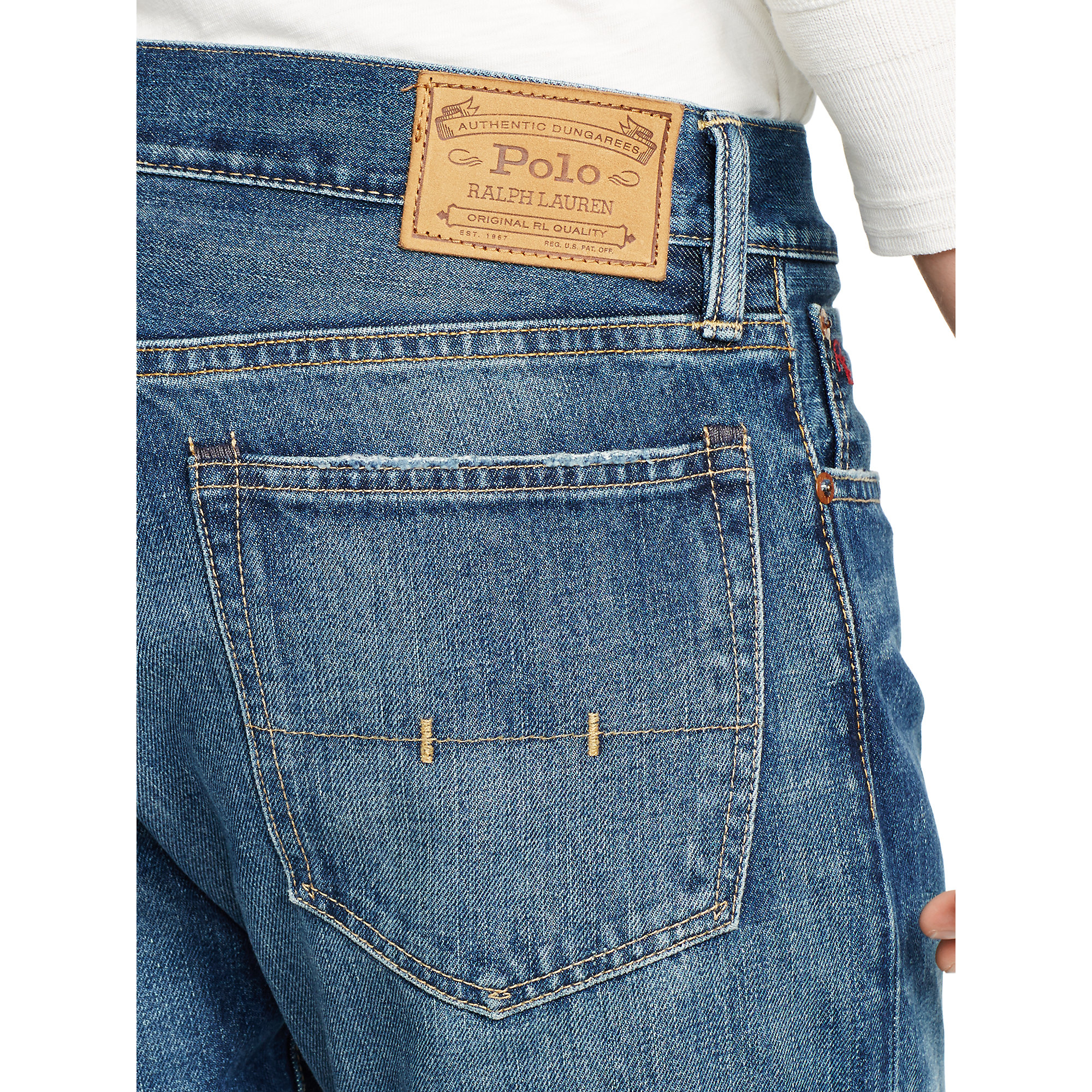 Polo ralph lauren Sullivan 5 Pocket Denim Jean in Blue for Men Lyst