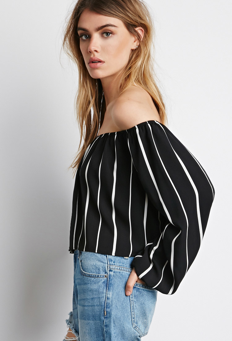 forever 21 white tops