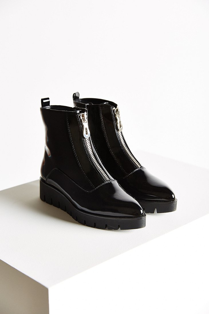 Sixtyseven Tabitha Front Zip Boot in Black - Lyst